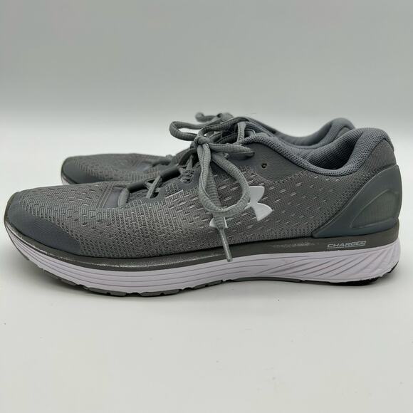 Under Armour Charged Bandit 4 Running Shoes Women's 8 Grey - Picture 4 of 9
